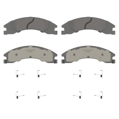 WAGNER BRAKE OEX SEMI-MET DISC PAD SET - OEX1329M