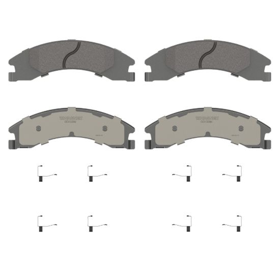 WAGNER BRAKE OEX SEMI-MET DISC PAD SET - OEX1329M