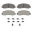 WAGNER BRAKE OEX SEMI-MET DISC PAD SET - OEX1333M