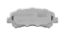 WAGNER BRAKE WAGNER OEX DISC PAD  SET - OEX1338