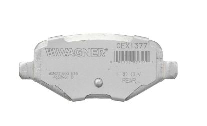 WAGNER BRAKE WAGNER OEX DISC PAD  SET - OEX1377