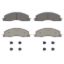 WAGNER BRAKE OEX SEMI-MET DISC PAD SET - OEX1399M