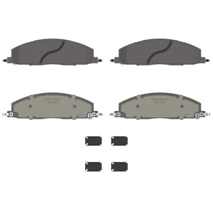 WAGNER BRAKE OEX SEMI-MET DISC PAD SET - OEX1400M