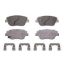 WAGNER BRAKE CERAMIC DISC PAD SET - OEX1444