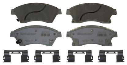 WAGNER BRAKE WAGNER OEX DISC PAD  SET - OEX1522