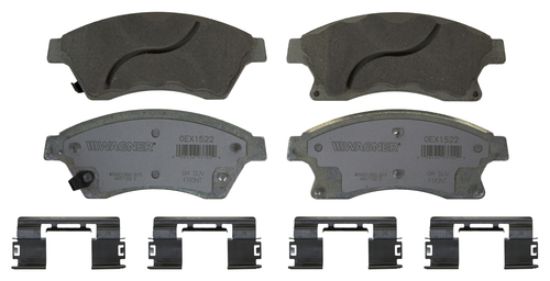 WAGNER BRAKE WAGNER OEX DISC PAD  SET - OEX1522