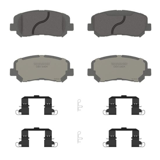 WAGNER BRAKE PREMIUM CERAMIC DISC PAD - OEX1640A
