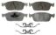 WAGNER BRAKE WAGNER OEX DISC PAD  SET - OEX1645
