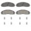 WAGNER BRAKE OEX SEMI-MET DISC PAD SET - OEX1680M