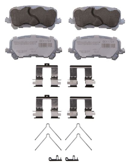 WAGNER BRAKE OEX CERAMIC BRAKE PAD - OEX1724