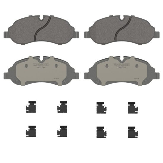WAGNER BRAKE OEX SEMI-MET DISC PAD SET - OEX1774M
