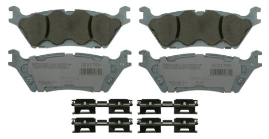 WAGNER BRAKE CERAMIC DISC PAD SET - OEX1790