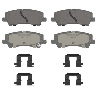 WAGNER BRAKE CERAMIC DISC PAD SET - OEX1793