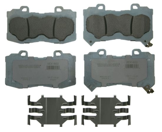 WAGNER BRAKE CERAMIC DISC PAD SET - OEX1802