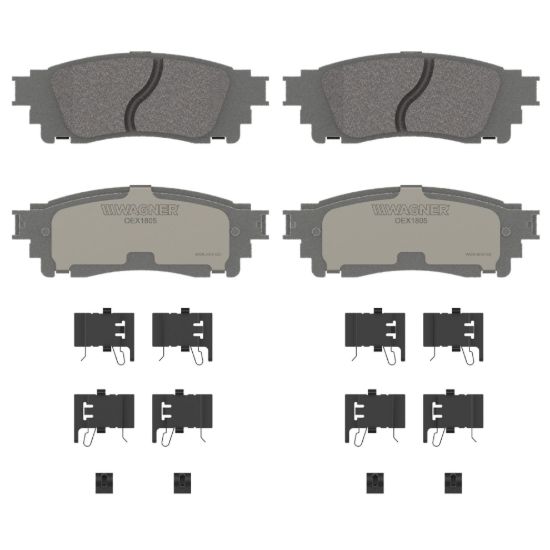 WAGNER BRAKE PREMIUM CERAMIC DISC PAD - OEX1805