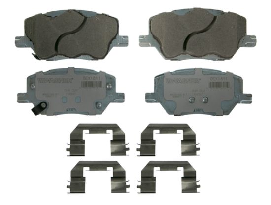 WAGNER BRAKE PREMIUM CERAMIC DISC PAD - OEX1811