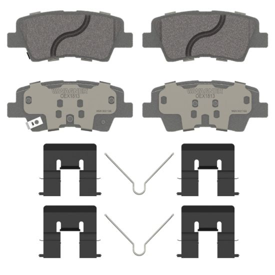 WAGNER BRAKE PREMIUM CERAMIC DISC PAD - OEX1813