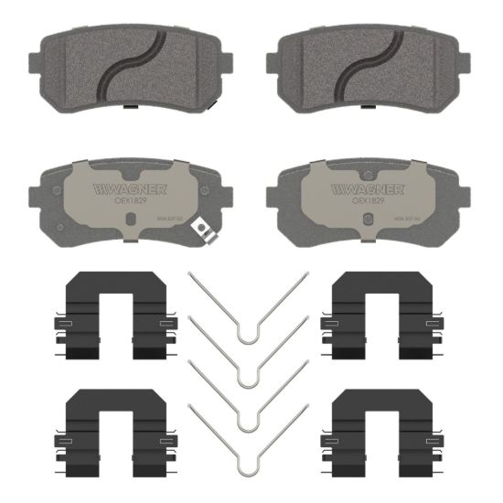 WAGNER BRAKE PREMIUM CERAMIC DISC PAD - OEX1829