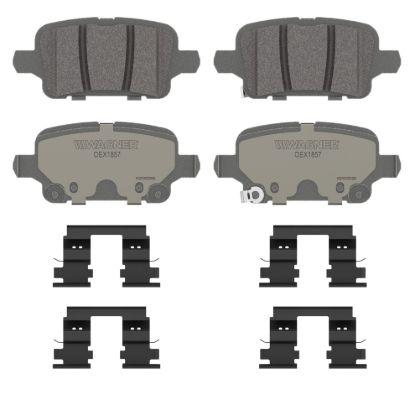 WAGNER BRAKE PREMIUM CERAMIC DISC PAD - OEX1857