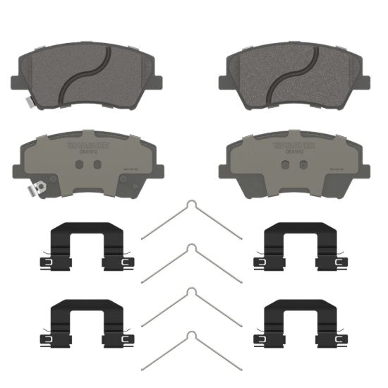 WAGNER BRAKE PREMIUM CERAMIC DISC PAD - OEX1912