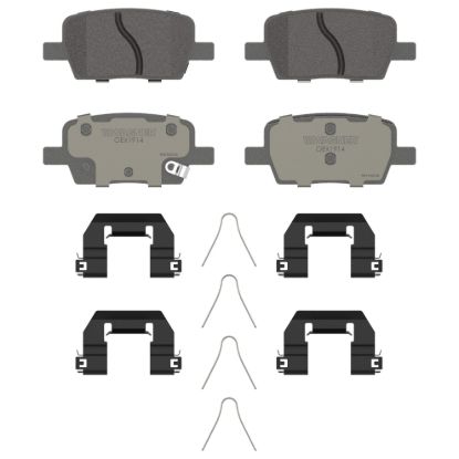 WAGNER BRAKE PREMIUM CERAMIC DISC PAD - OEX1914