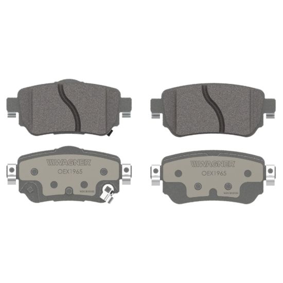 WAGNER BRAKE PREMIUM CERAMIC DISC PAD - OEX1965