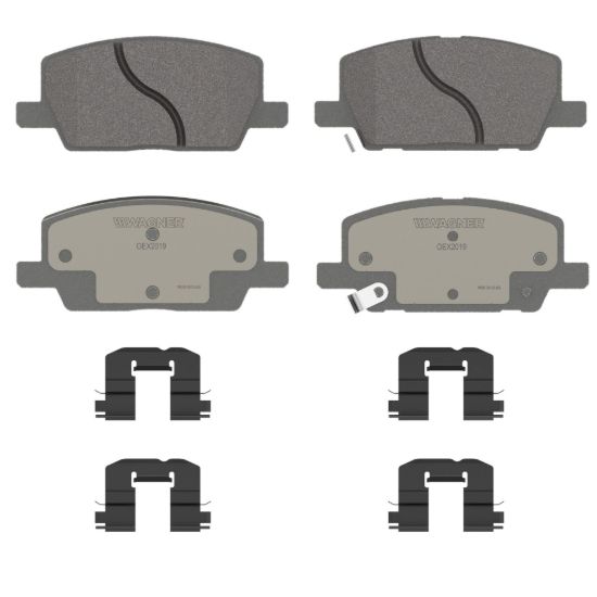 WAGNER BRAKE PREMIUM CERAMIC DISC PAD - OEX2019