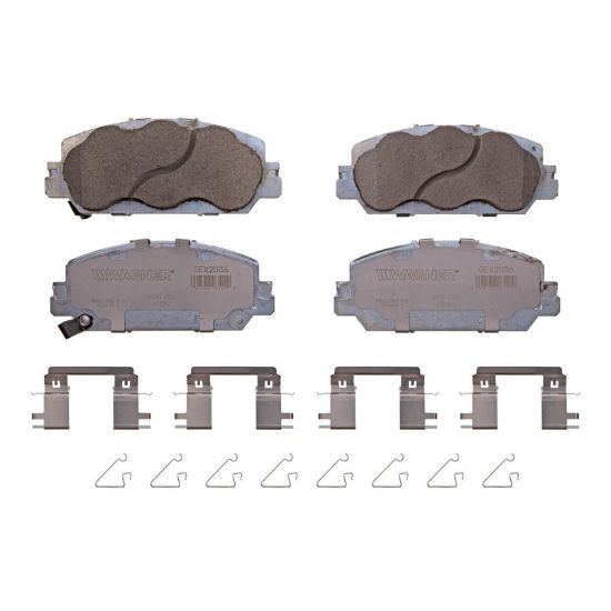 WAGNER BRAKE OEX CERAMIC BRAKE PAD - OEX2036