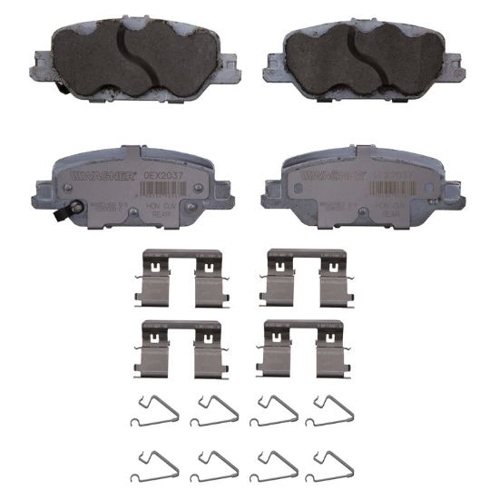 WAGNER BRAKE OEX CERAMIC BRAKE PAD - OEX2037