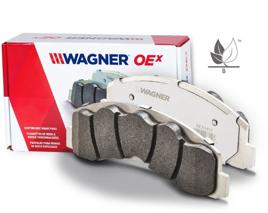 WAGNER BRAKE OEX CERAMIC BRAKE PAD - OEX2081
