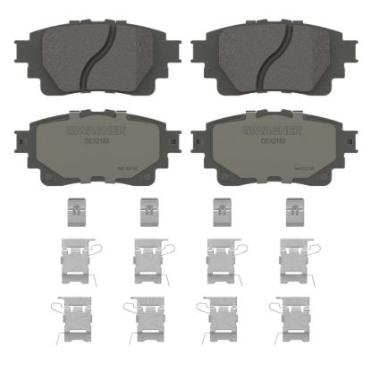 WAGNER BRAKE PREMIUM CERAMIC DISC PAD - OEX2183