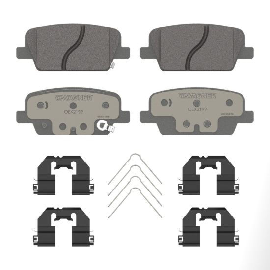 WAGNER BRAKE PREMIUM CERAMIC DISC PAD - OEX2199