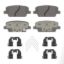 WAGNER BRAKE PREMIUM CERAMIC DISC PAD - OEX2199