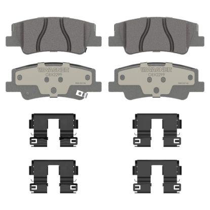 WAGNER BRAKE PREMIUM CERAMIC DISC PAD - OEX2299
