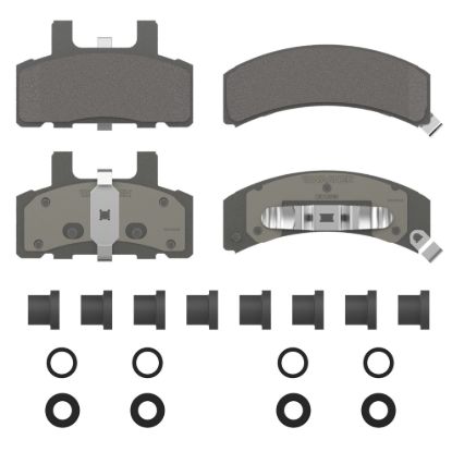 WAGNER BRAKE OEX SEMI-MET DISC PAD SET - OEX369M