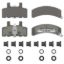 WAGNER BRAKE OEX SEMI-MET DISC PAD SET - OEX369M