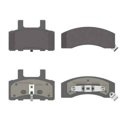 WAGNER BRAKE OEX SEMI-MET DISC PAD SET - OEX370M