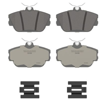 WAGNER BRAKE PREMIUM CERAMIC DISC PAD - OEX598
