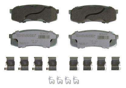 WAGNER BRAKE WAGNER OEX CUSTOM DISC PAD SET - OEX606