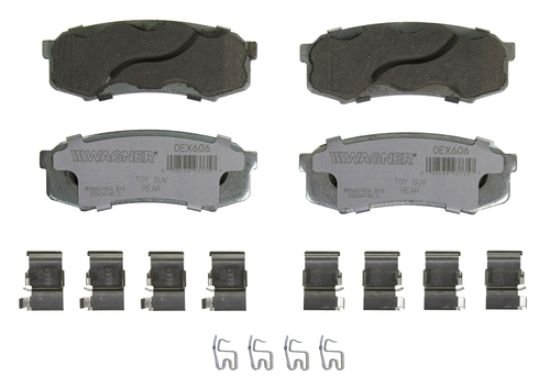 WAGNER BRAKE WAGNER OEX CUSTOM DISC PAD SET - OEX606