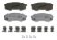 WAGNER BRAKE WAGNER OEX CUSTOM DISC PAD SET - OEX606