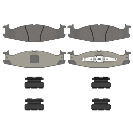 WAGNER BRAKE OEX SEMI-MET DISC PAD SET - OEX632M