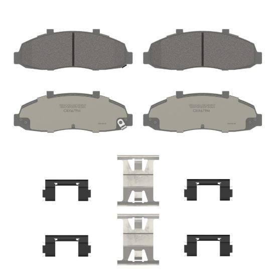 WAGNER BRAKE OEX SEMI-MET DISC PAD SET - OEX679M