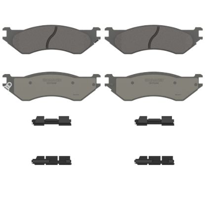 WAGNER BRAKE OEX SEMI-MET DISC PAD SET - OEX702AM