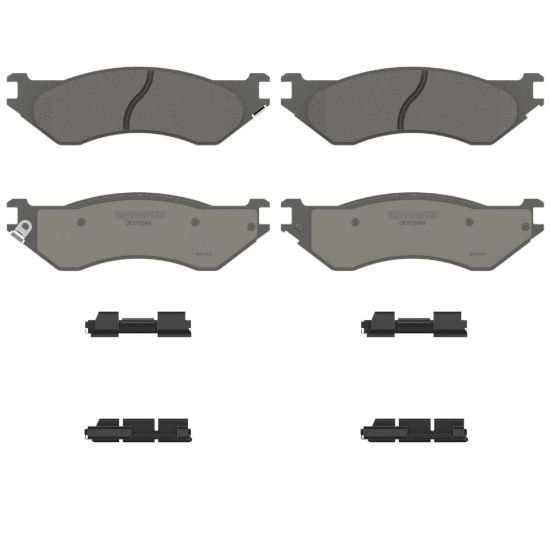 WAGNER BRAKE OEX SEMI-MET DISC PAD SET - OEX702AM