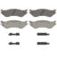 WAGNER BRAKE OEX SEMI-MET DISC PAD SET - OEX702M