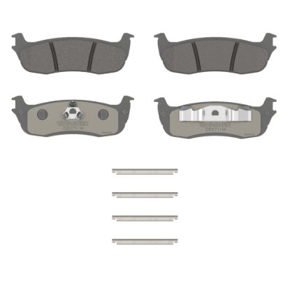 WAGNER BRAKE OEX SEMI-MET DISC PAD SET - OEX711M
