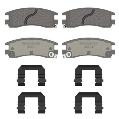 WAGNER BRAKE PREMIUM CERAMIC DISC PAD - OEX714