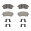 WAGNER BRAKE PREMIUM CERAMIC DISC PAD - OEX721