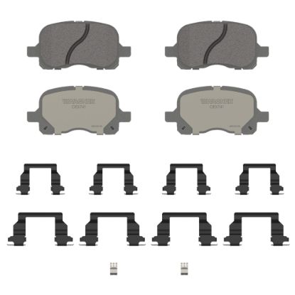 WAGNER BRAKE PREMIUM CERAMIC DISC PAD - OEX741